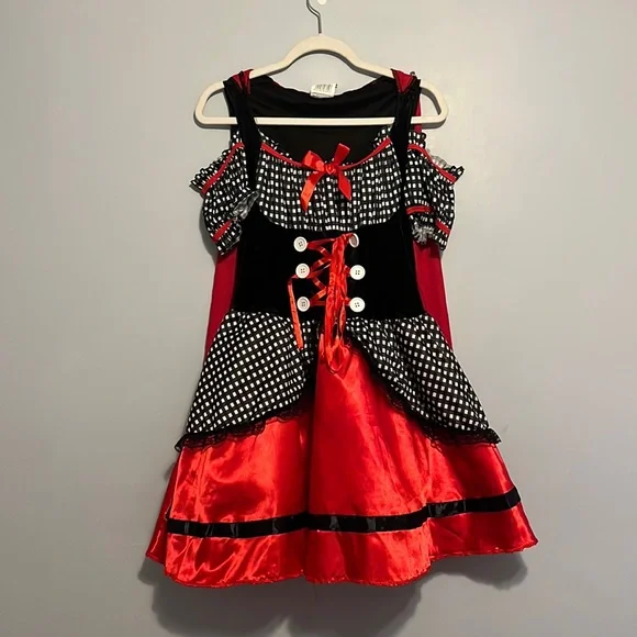 Wonderland Women's Miss Riding Hood Female Adult Red Halloween Dress Cos… - Picture 2 of 10